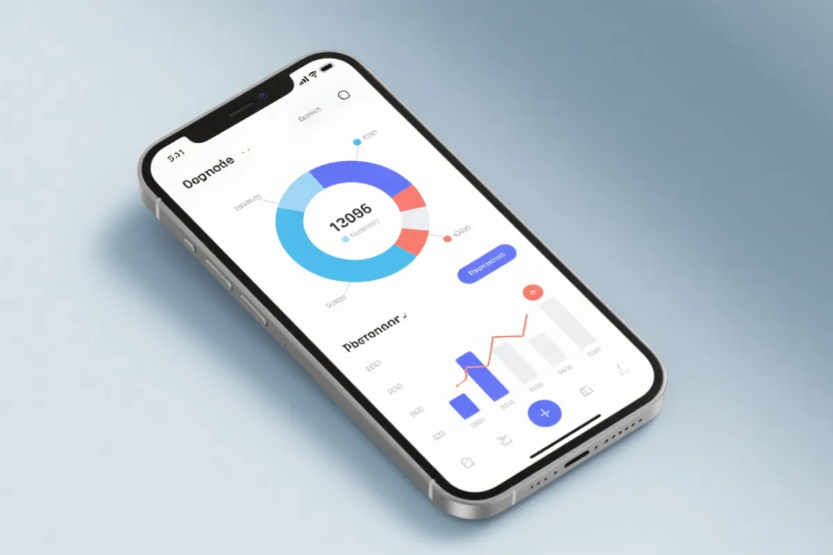 移动端界面与通知示意