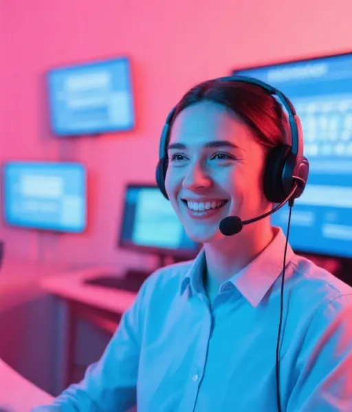 时时彩客服团队形象